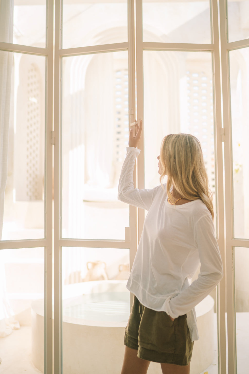 Barbados Resort Short Linen | Olive - MY ISLAND COLLECTIVE