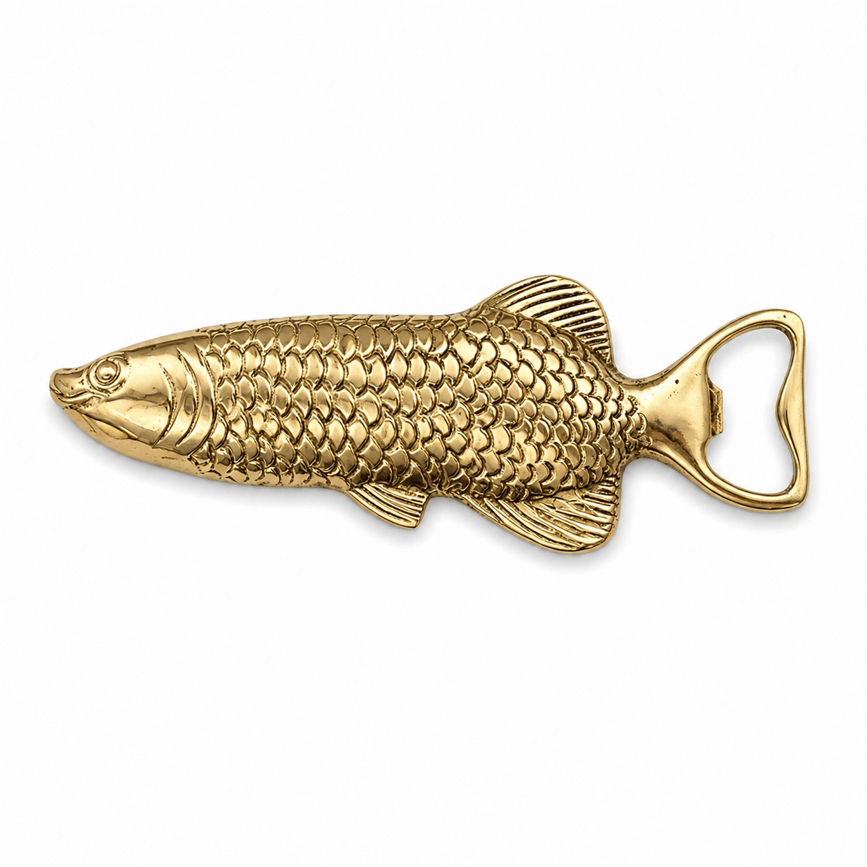 Brass Bottle Opener | Fish - MY ISLAND COLLECTIVE