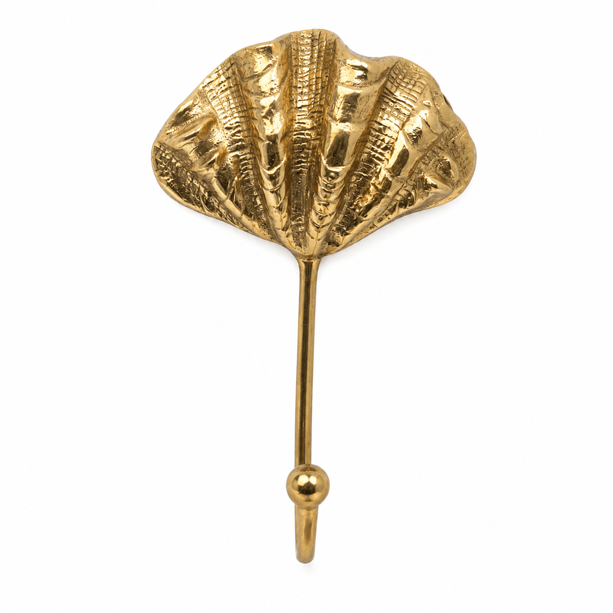 Brass Clam Shell | Wall Hook - MY ISLAND COLLECTIVE