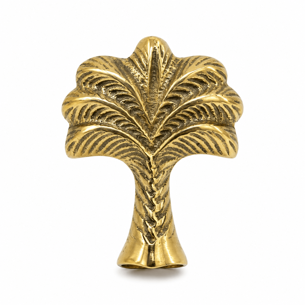 Brass Napkin Ring | Palm Tree - MY ISLAND COLLECTIVE