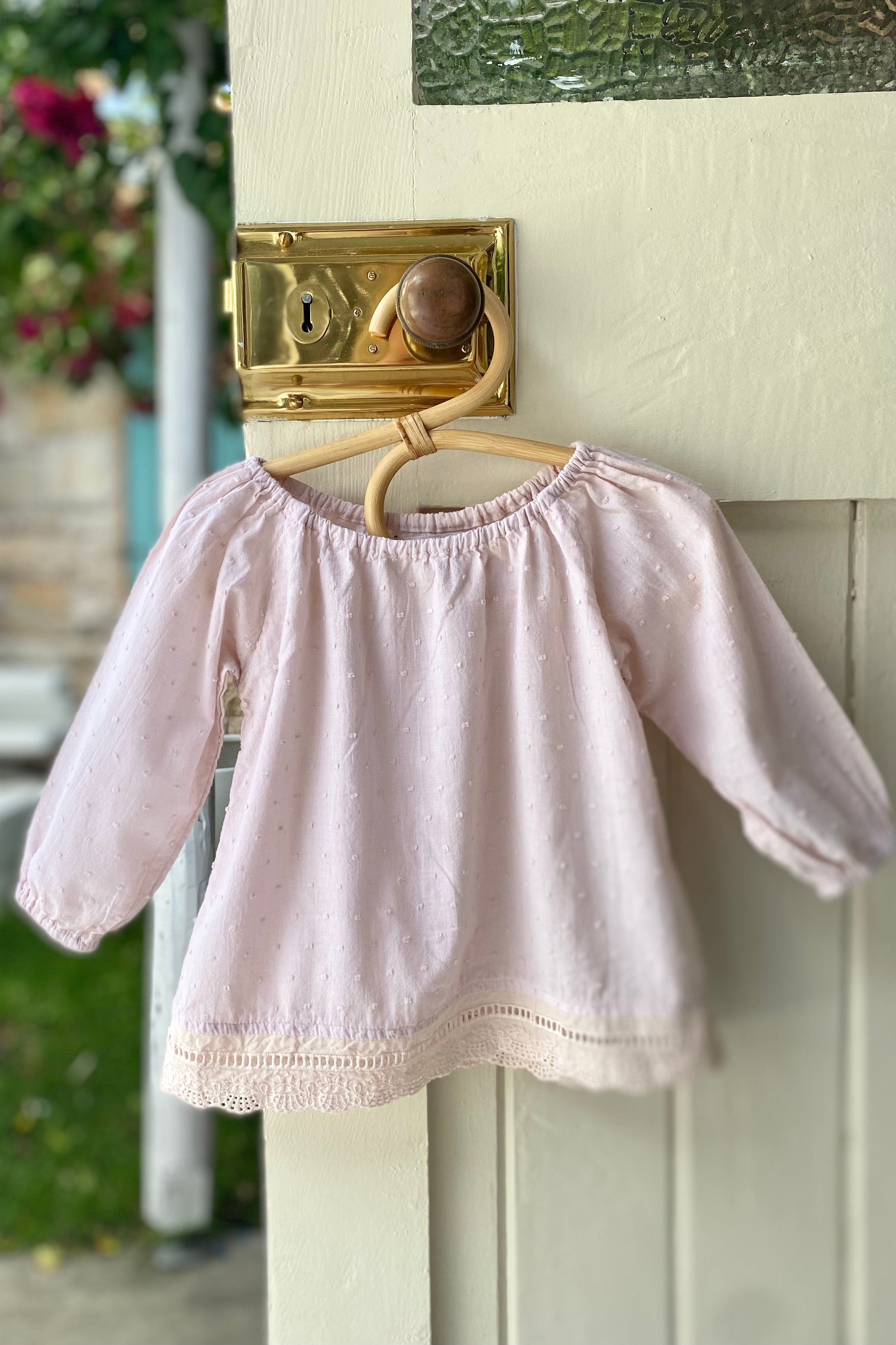 CAPRI CLASSIC LOUNGE TOP | SWISS DOT VOILE - MY ISLAND COLLECTIVE