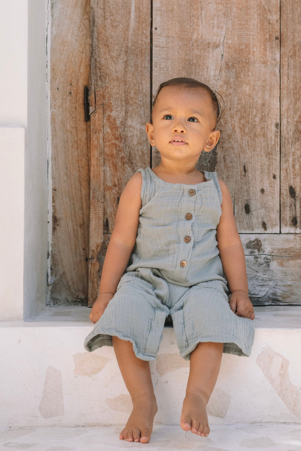 Dominique Romper | Unisex - MY ISLAND COLLECTIVE