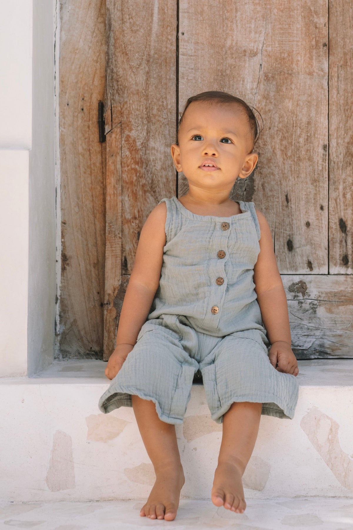 Dominique Romper | Unisex - MY ISLAND COLLECTIVE