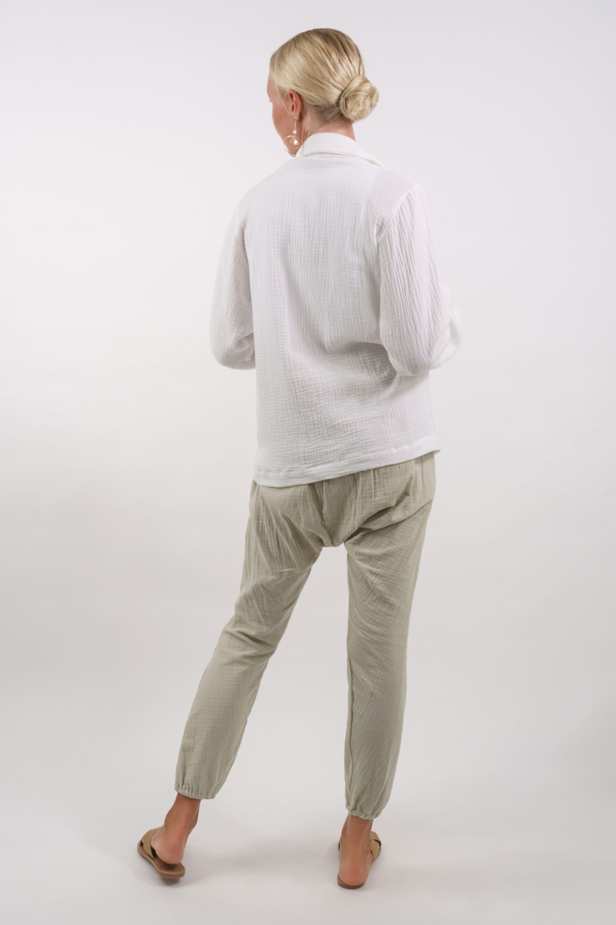 Genoa Slouch Pant - MY ISLAND COLLECTIVE