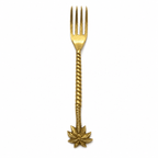 Gold Brass Palm Tree | Fork - MY ISLAND COLLECTIVE