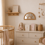 Half Circle Rattan Mirror - MY ISLAND COLLECTIVE