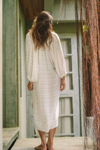 Ibiza Midi Smock Dress - MY ISLAND COLLECTIVE