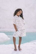 KIDS SORRENTO PYJAMA LOUNGE SET | ISLANDER - MY ISLAND COLLECTIVE