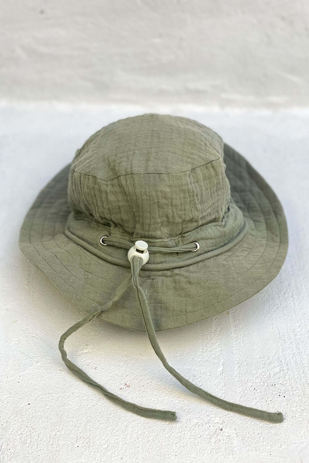 Matera Bucket Hat | Cotton Gauze - MY ISLAND COLLECTIVE