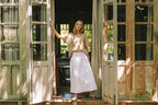 Milano Linen Skirt | Midi | White - MY ISLAND COLLECTIVE