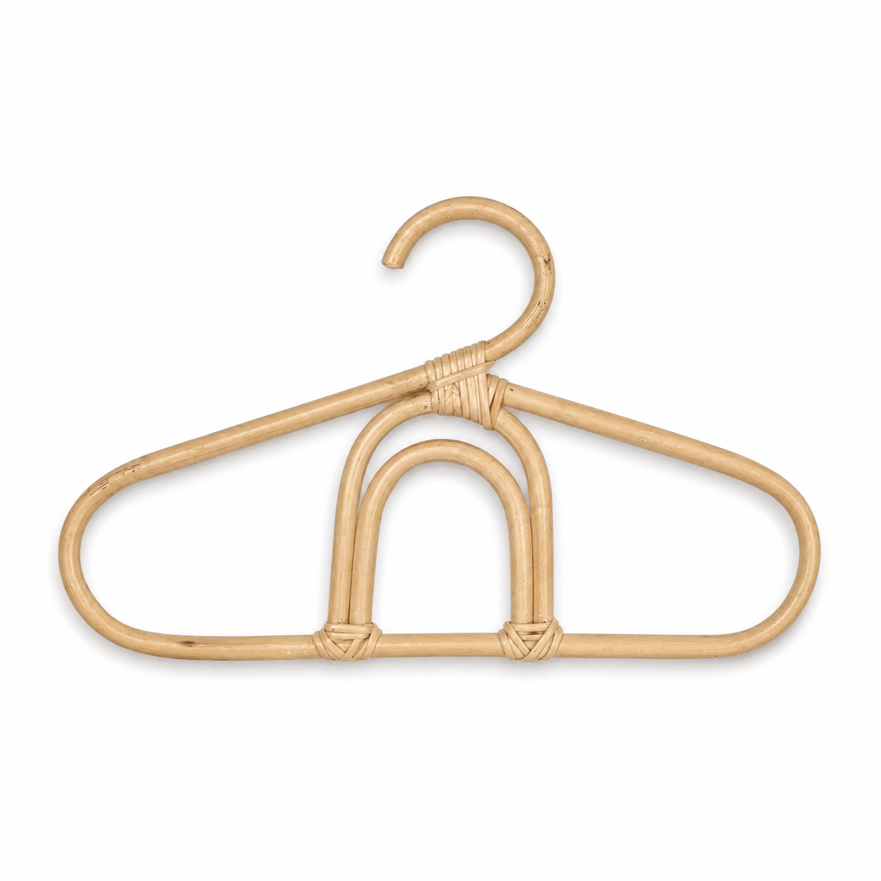 Mini Rattan Nursery Coat Hanger | Rainbow - MY ISLAND COLLECTIVE