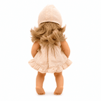 Miniland Doll Clothes | Audrey Dress & Bonnet 38cm - MY ISLAND COLLECTIVE