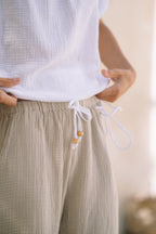 Palazzo Lounge Pant | Pistachio - MY ISLAND COLLECTIVE