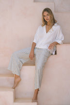 Palermo Weekender Linen Shirt - MY ISLAND COLLECTIVE