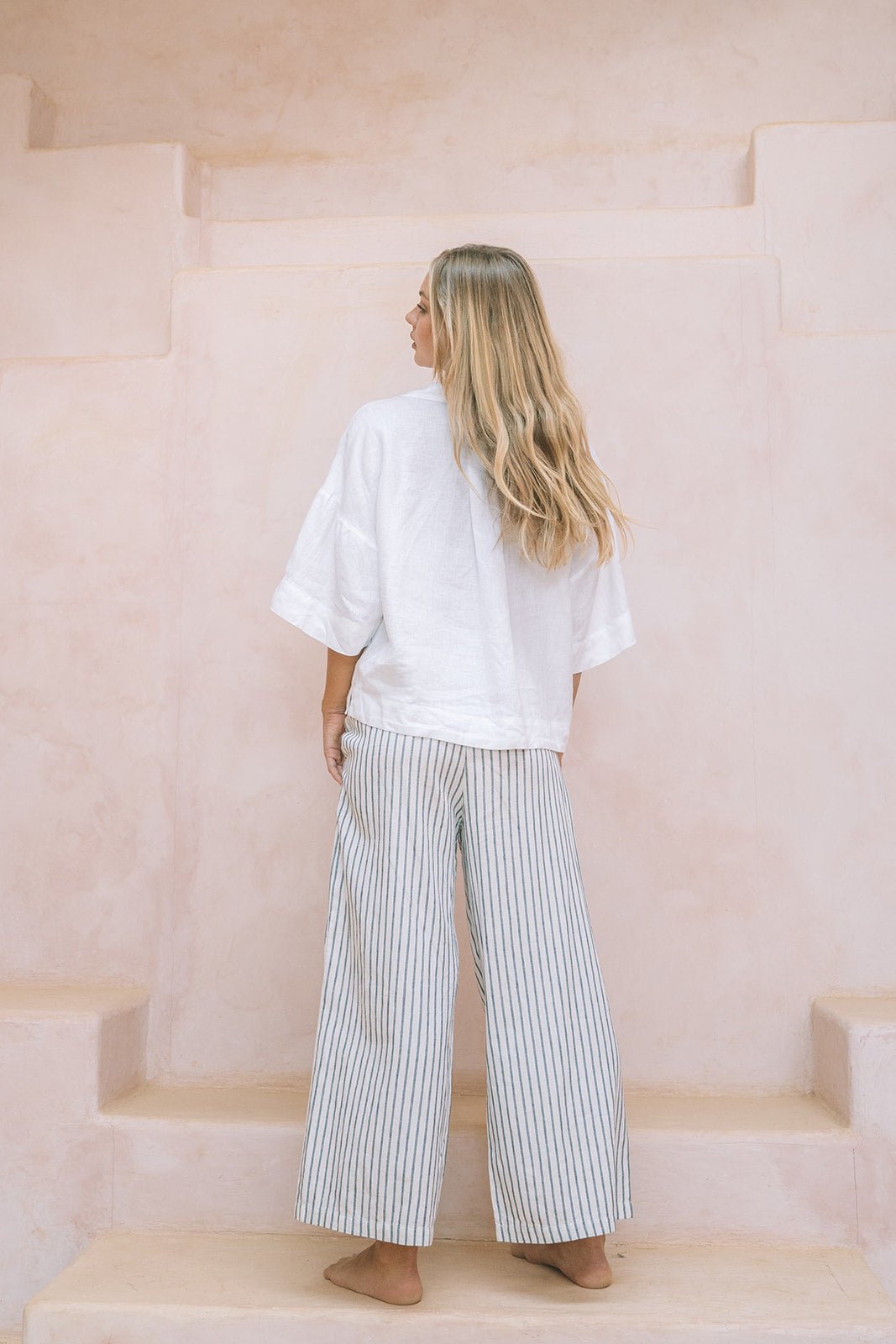 Palermo Weekender Linen Shirt - MY ISLAND COLLECTIVE