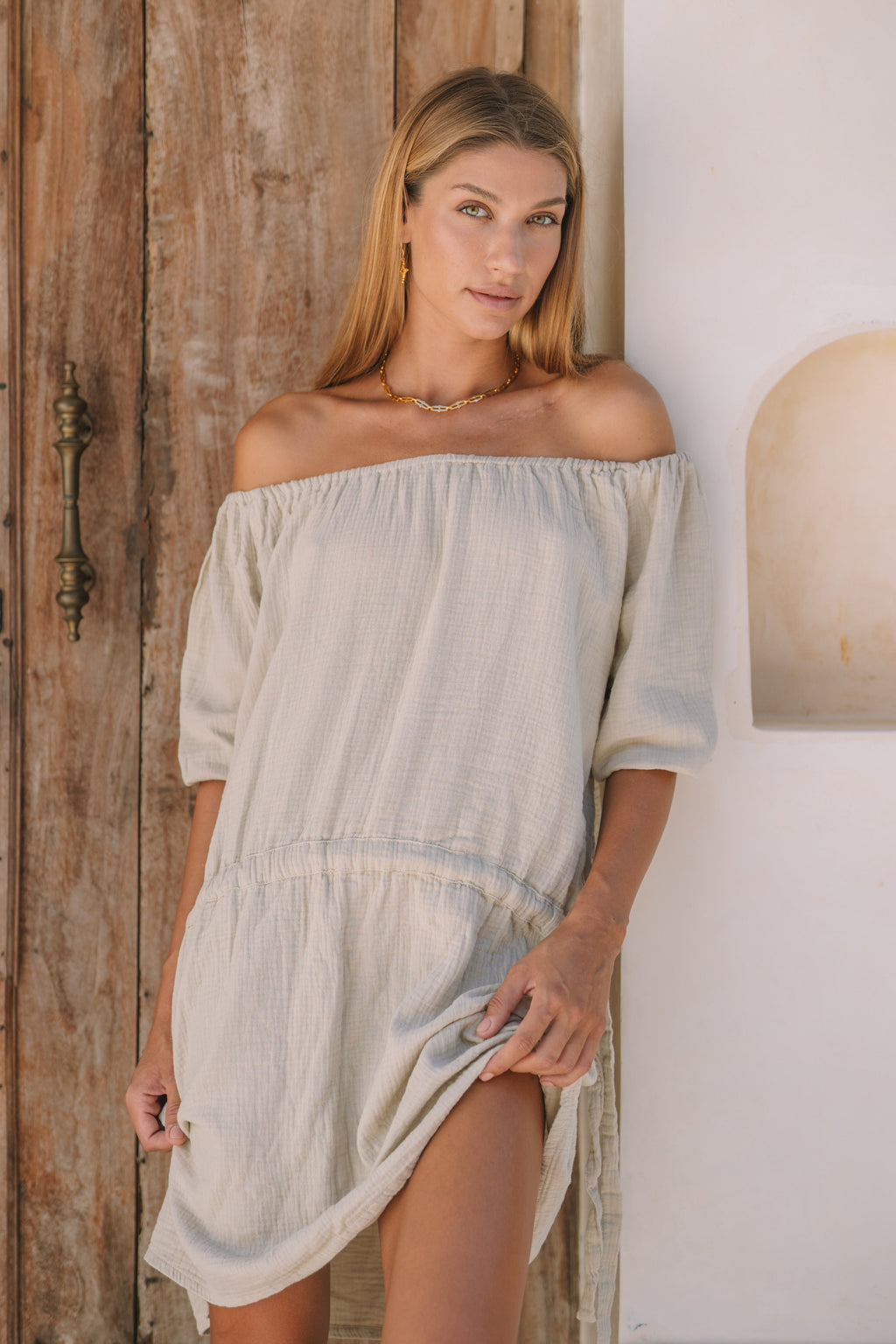 Paros Weekender Dress - MY ISLAND COLLECTIVE