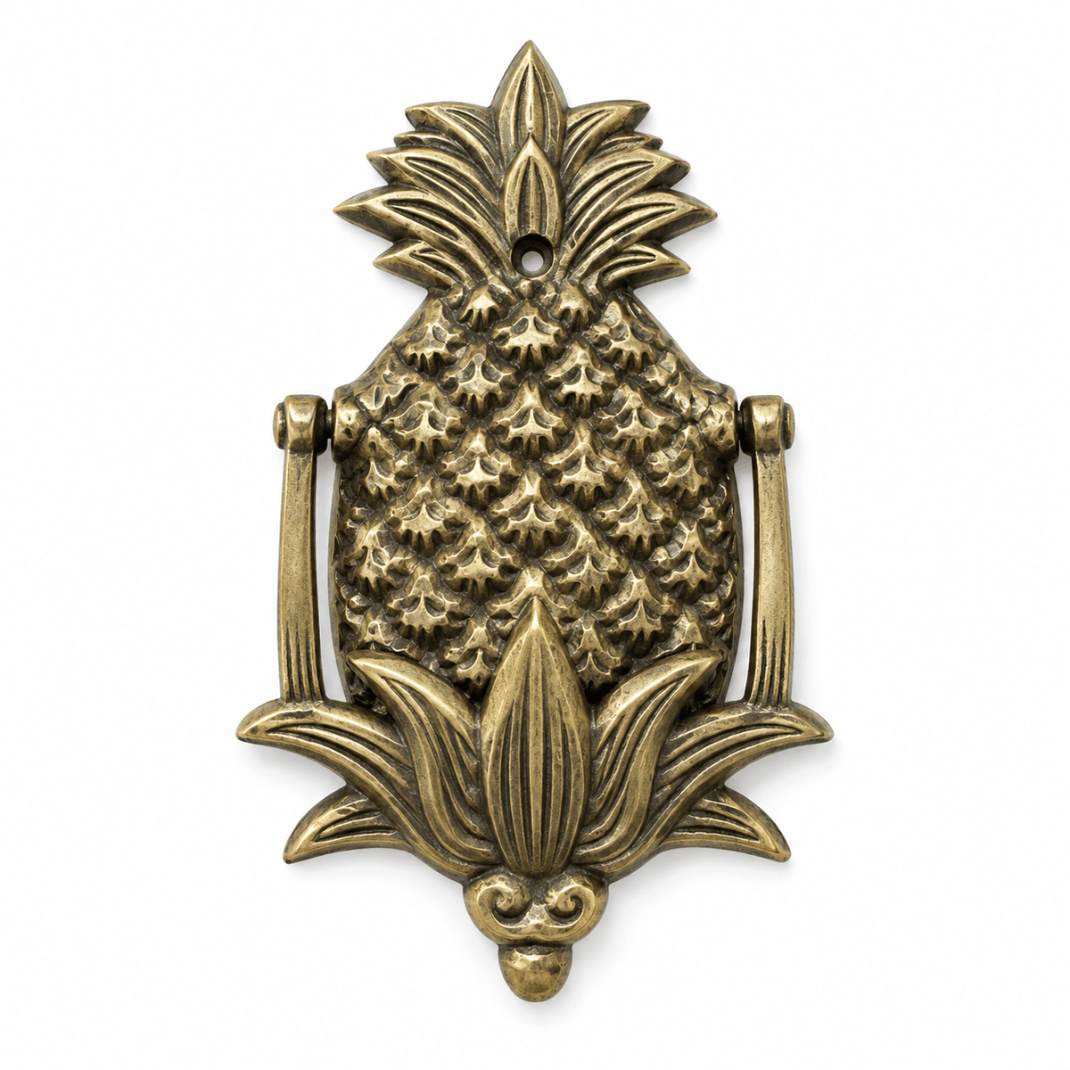 Pineapple Brass Door Knocker | Antique - MY ISLAND COLLECTIVE