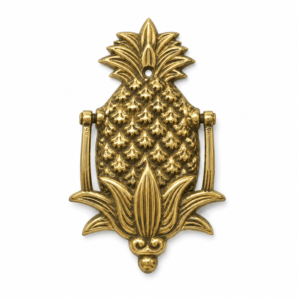 Pineapple Brass Door Knocker | Shiny Brass - MY ISLAND COLLECTIVE