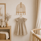 Rainbow Rattan Hanger 5 Hooks - MY ISLAND COLLECTIVE
