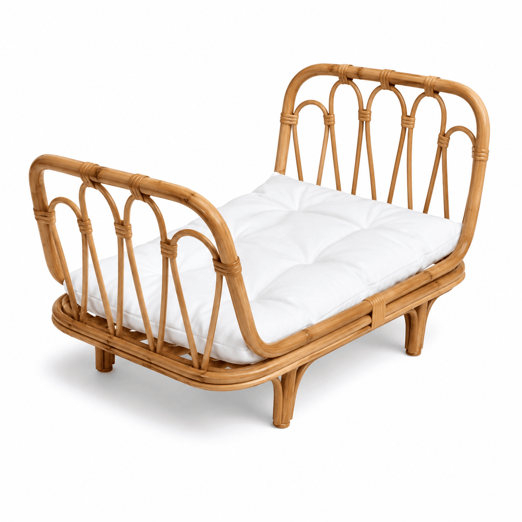 Rattan Islander Doll Bed | Natural - MY ISLAND COLLECTIVE