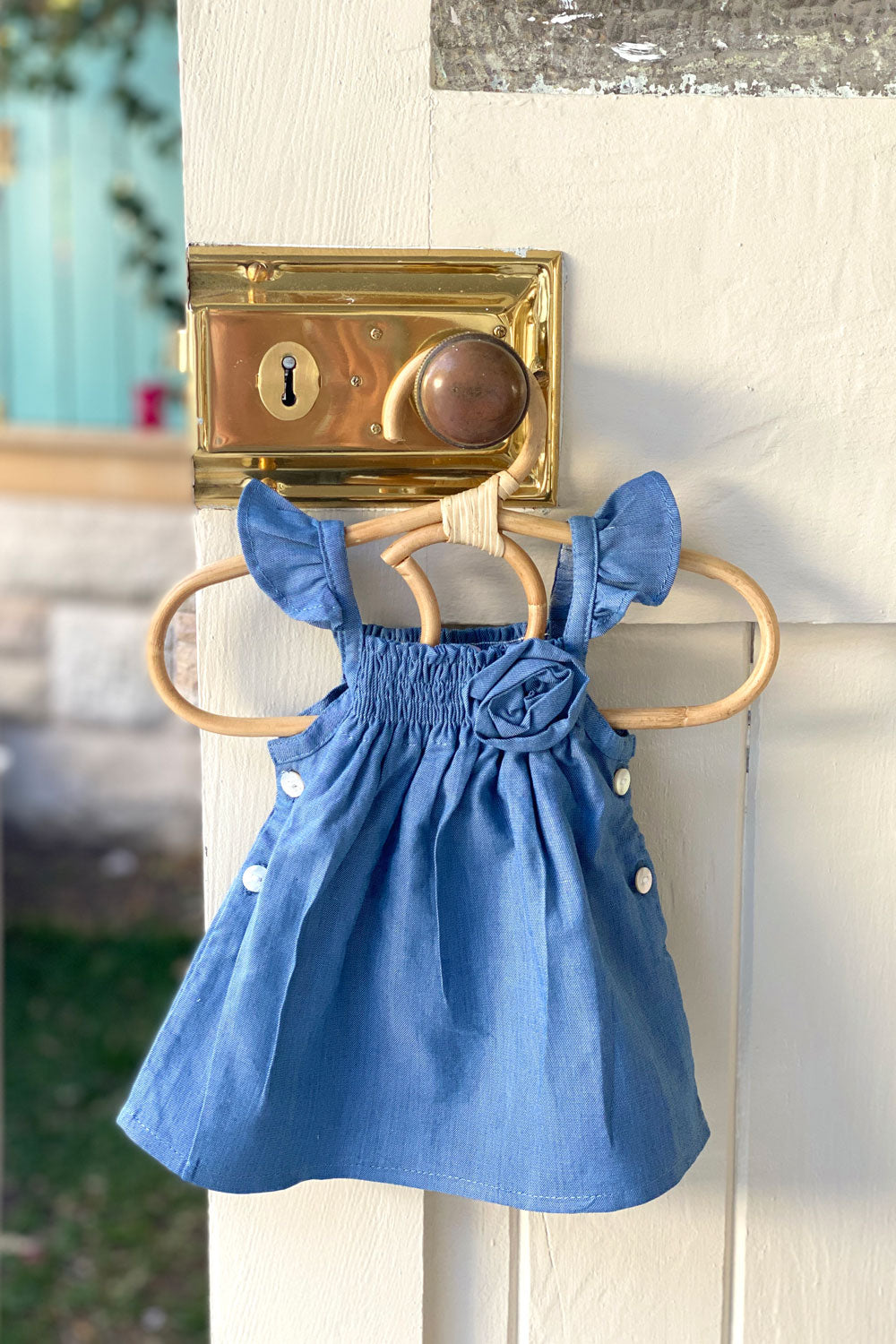 SAN ANTONIO FLUTTER SLEEVE TOP