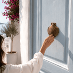 Scallop Shell Brass Door Knocker | Antique - MY ISLAND COLLECTIVE