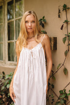 Sorrento Nightie | White - MY ISLAND COLLECTIVE