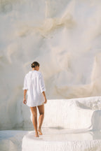 Sorrento Weekender Linen Shirt - MY ISLAND COLLECTIVE