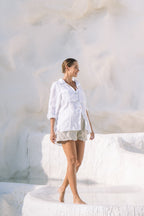 Sorrento Weekender Linen Shirt - MY ISLAND COLLECTIVE