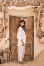 Sorrento Weekender Linen Shirt - MY ISLAND COLLECTIVE