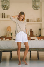 Women Cotton Gauze / Muslin Short - Valentino Classic Resort Short