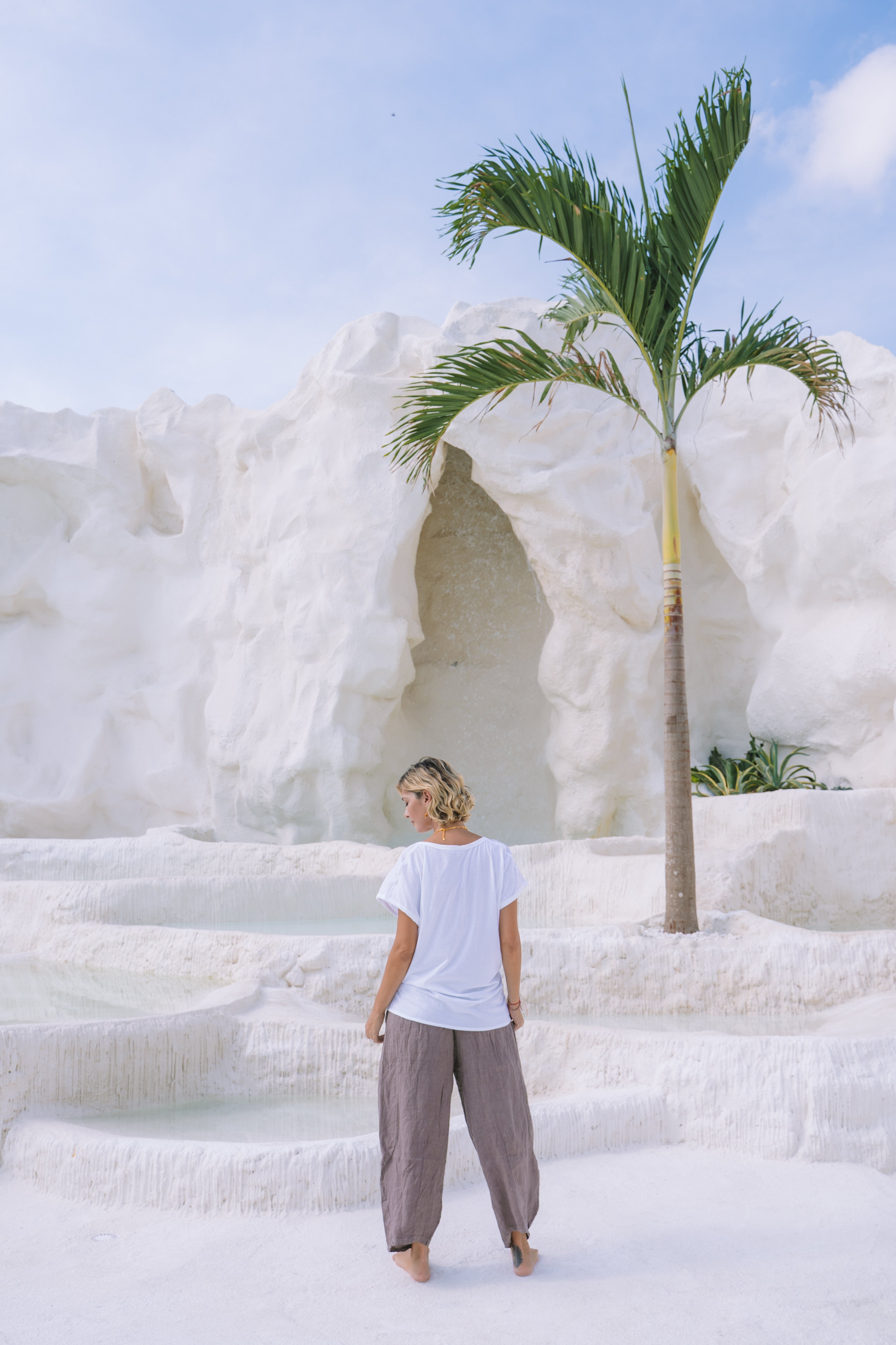 Valencia Weekender Linen Top - MY ISLAND COLLECTIVE