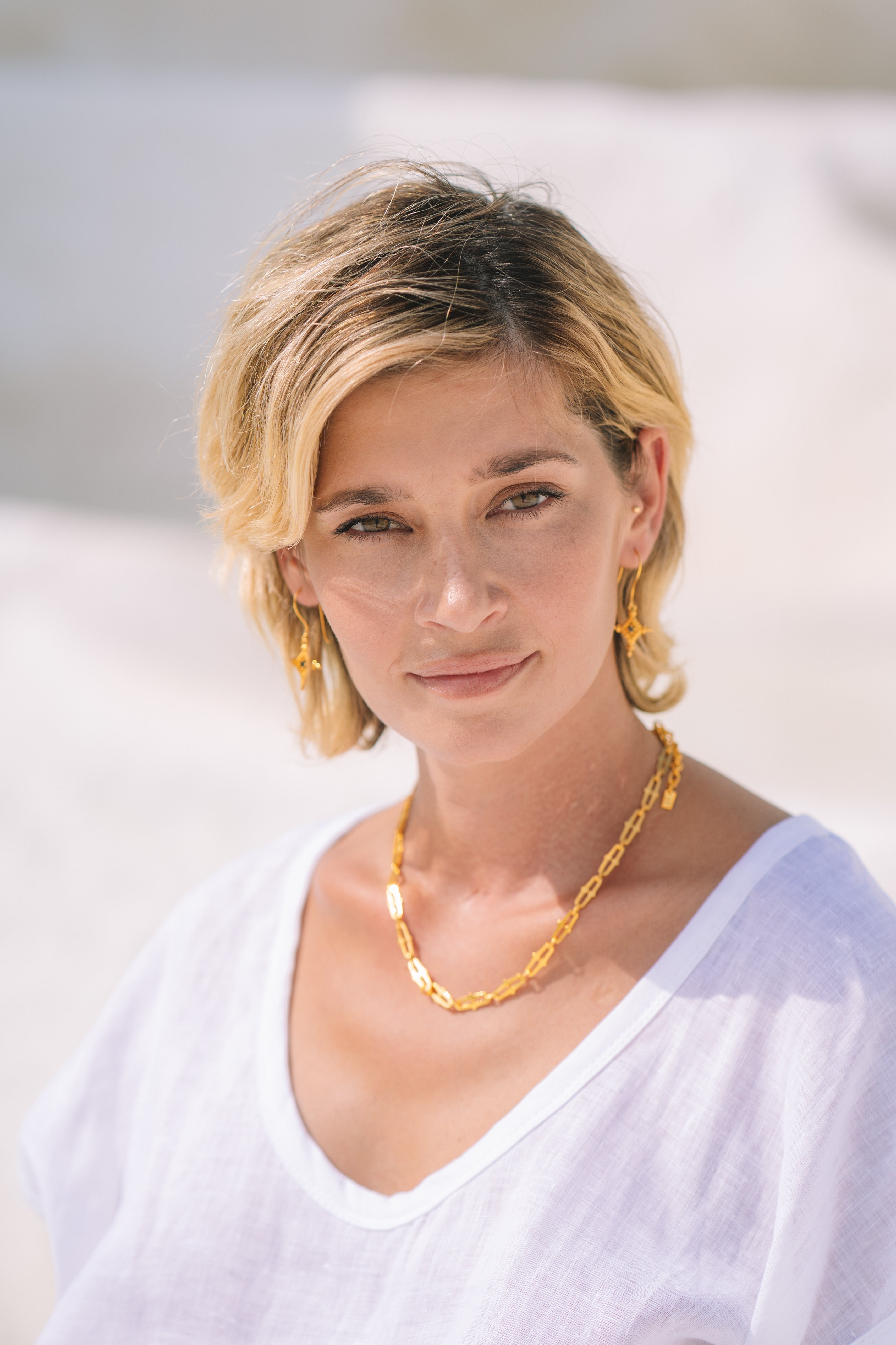 Valencia Weekender Linen Top - MY ISLAND COLLECTIVE