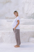 Valencia Weekender Linen Top - MY ISLAND COLLECTIVE