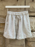 Valentino Classic Resort Short Linen | Stripe - MY ISLAND COLLECTIVE