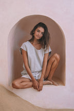 Valentino Classic Resort Short Linen | White - MY ISLAND COLLECTIVE