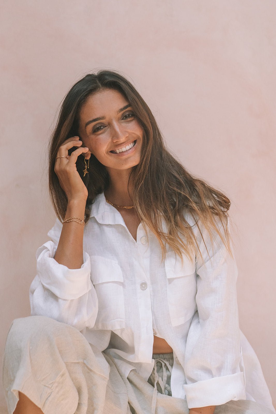 Valentino Linen Resort Pant - MY ISLAND COLLECTIVE