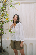 Valentino Weekender Blouse - MY ISLAND COLLECTIVE