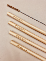 Bamboo Straws | Set of 4