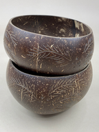 PALM POLISHED / JUMBO COCONUT BOWL