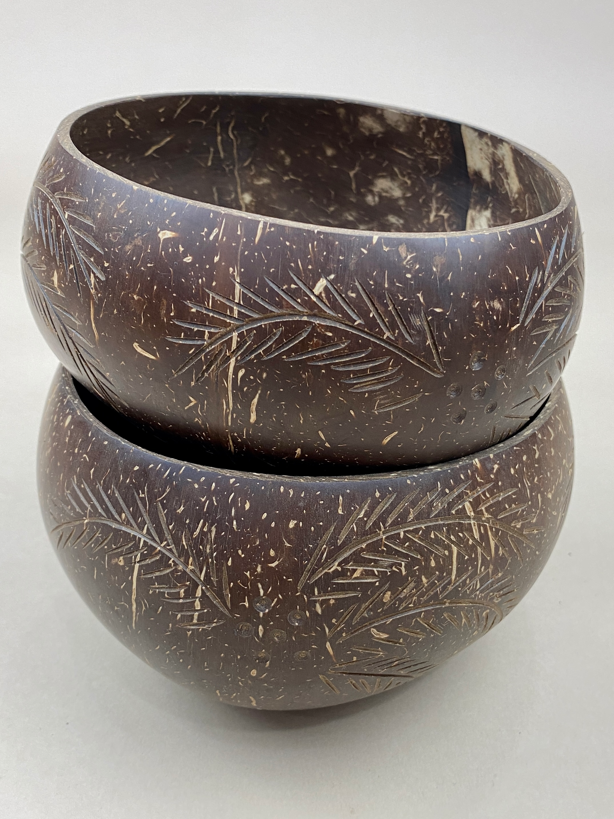 PALM POLISHED / JUMBO COCONUT BOWL