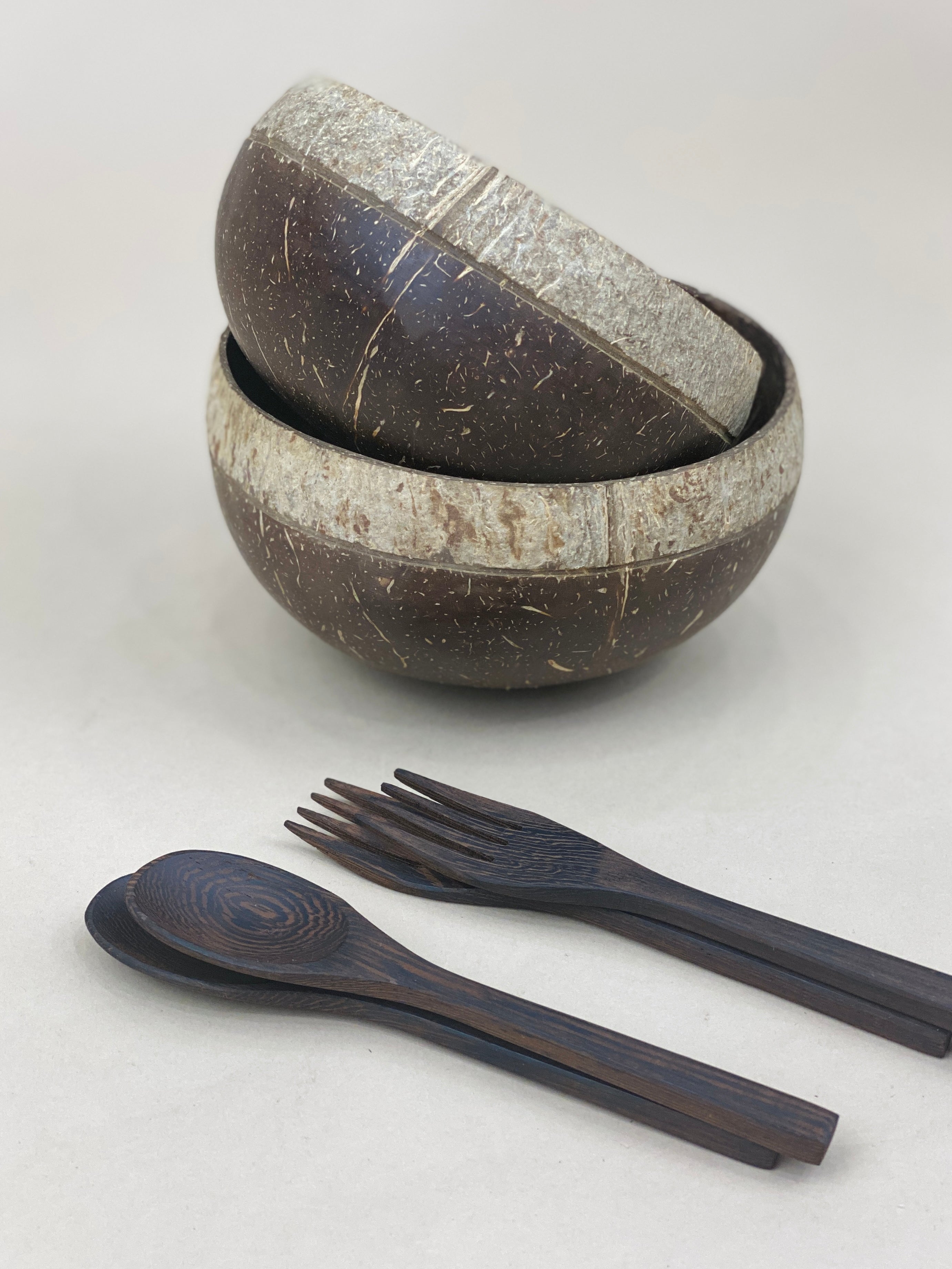 ISLANDER / COCONUT BOWL SET (2)