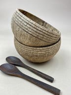 PACIFICA / JUMBO COCONUT BOWLS (2)
