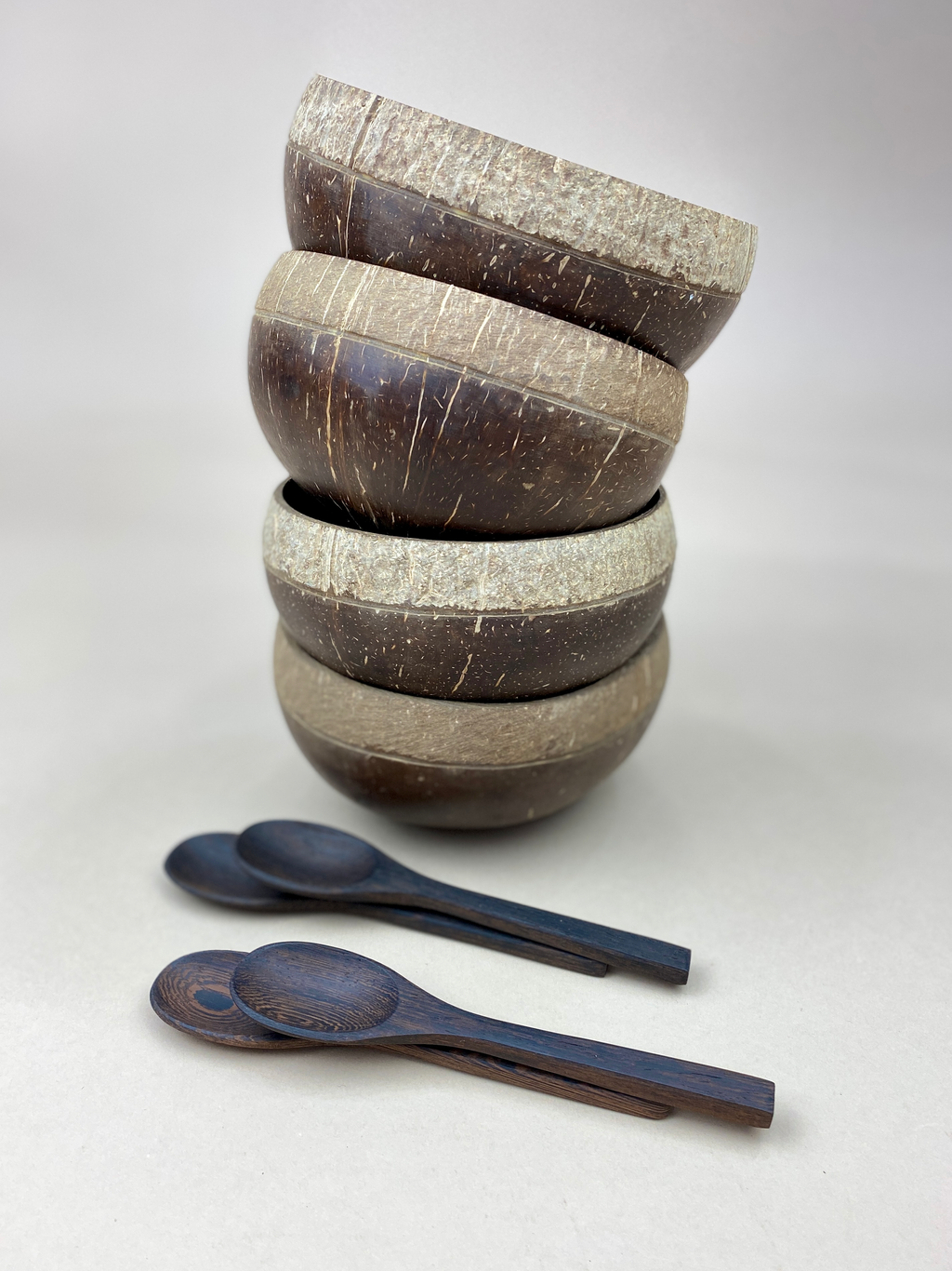 ISLANDER / COCONUT BOWL SET (4)