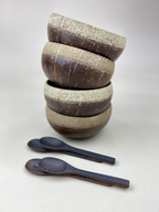 ISLANDER / COCONUT BOWL SET (4)