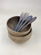 PALM TREE / JUMBO COCONUT BOWL (2)