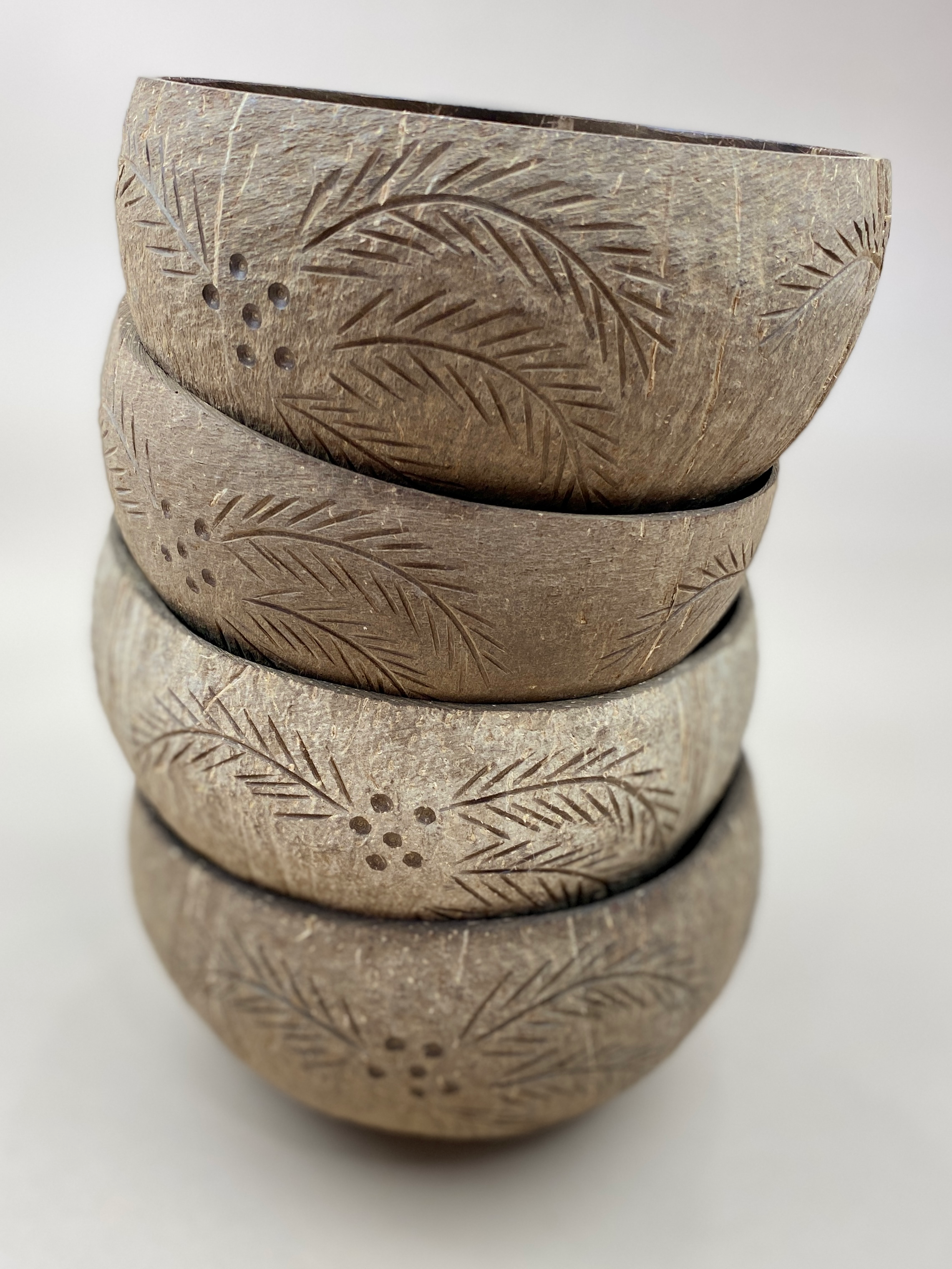 PALM TREE  / JUMBO COCONUT BOWL