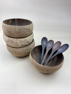 PALM TREE / JUMBO COCONUT BOWL (4)