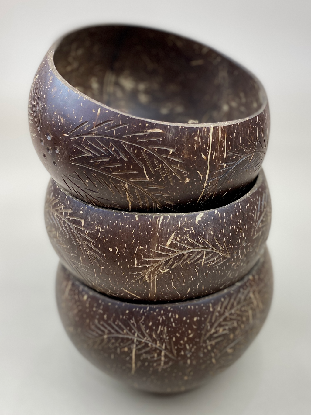 PALM POLISHED / JUMBO COCONUT BOWL