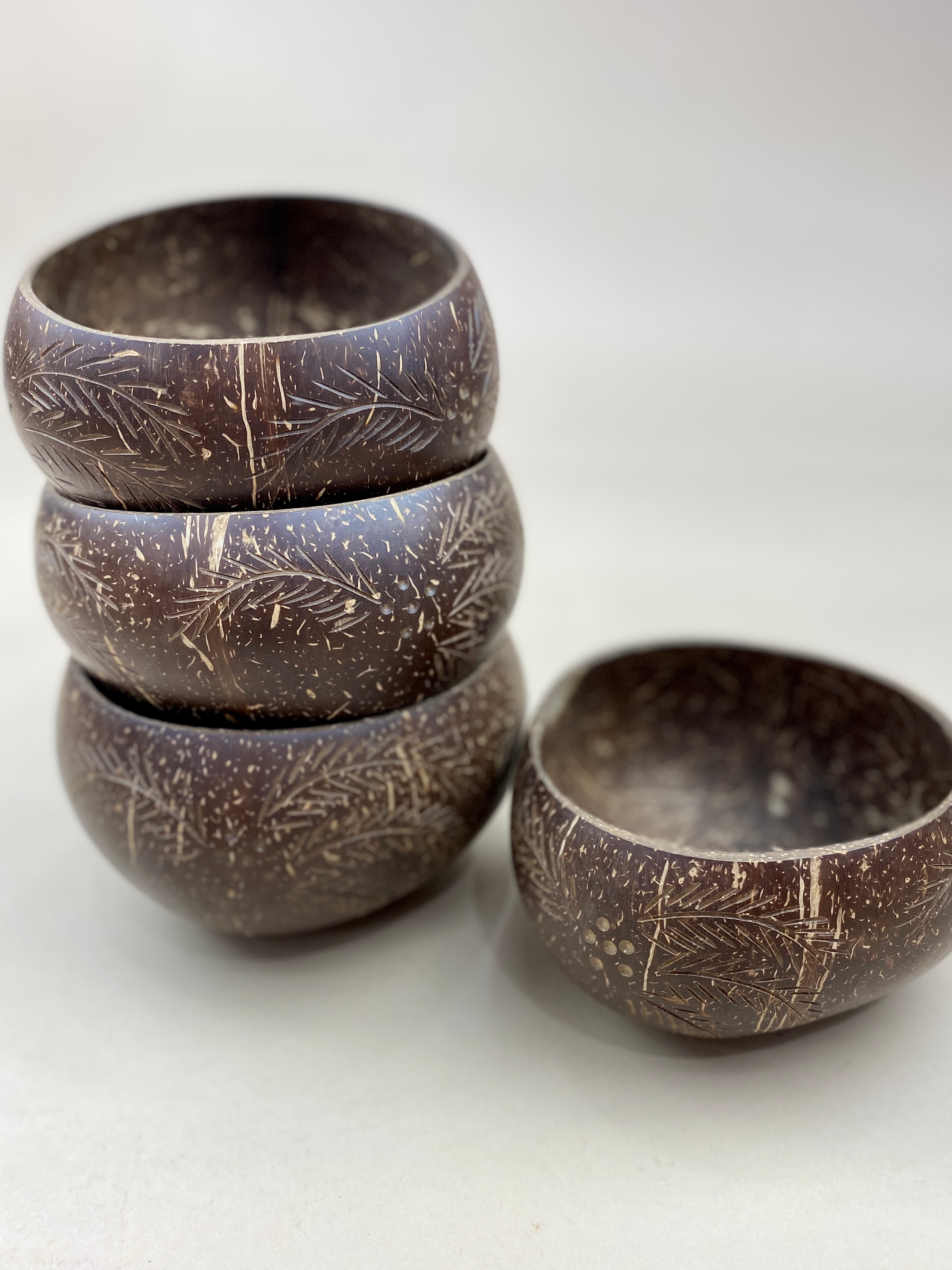 PALM POLISHED / JUMBO COCONUT BOWL